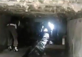 Muda-Mudi Mesum di Gorong-gorong Selokan, Satpol PP : Mantap Pacaran Ya? Keluar-keluar!