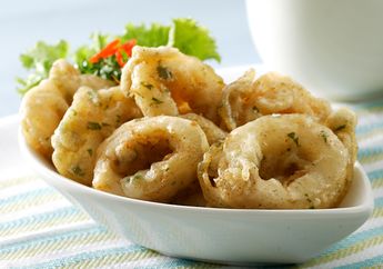 Resep Cumi Goreng Daun Ketumbar Krispi Enak, Bikin Pengen Nambah Terus