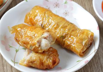 Resep Lumpia Kulit Tahu Yang Praktis Dan Enak, Dimsum Yang Mudah Kita Buat Di Rumah
