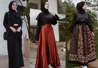 Hijabers Wajib Punya 5 Outfit Hitam Untuk Kondangan. Anggun & Elegan!