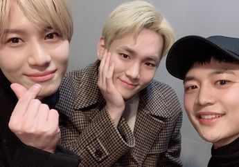 Lucunya Pose Minho SHINee dan Taemin SHINee saat Melepas Key SHINee Bertugas