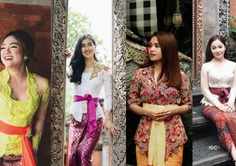 Marion Jola Hingga Nikita Willy, Ayunya 7 Gaya Seleb Muda Indonesia Pakai Kebaya Bali