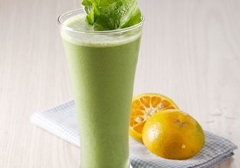Resep Jus Bayam Jeruk Enak Untuk Minuman Dingin yang Menyehatkan