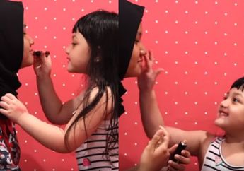 Bak MUA Profesional, Gemasnya Aksi Arsy Hermansyah Dandani Sang Suster!