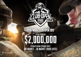 Ikutan, Yuk! Turnamen PUBG Mobile Club Open 2019 Dibuka Hari Ini