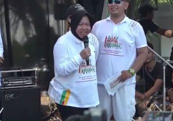Jadi Rebutan, Walikota Risma Beri Pesan Khusus Pada Milenial Surabaya
