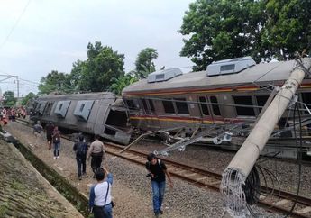 Update KRL Anjlok, Wali Kota Bogor: Ada 6 Orang Korban Luka-luka, Termasuk Masinis!