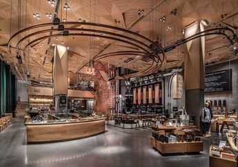 Interior Kedai Starbucks Ini Dijamin Bikin Kita Ngiler Berfoto-foto