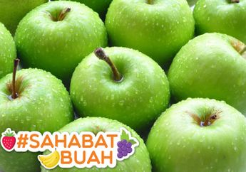 Tak Sepopuler 'Saudaranya', #SahabatBuah Akan Merasakan Manfaat Luar Biasa Saat Makan Apel Hijau