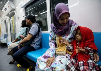 Foto-foto Uji Coba Publik Ini Buktikan MRT Jakarta Siap Beroperasi