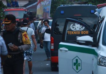 Ada Ledakan di Sibolga, Ini Foto-foto Penjagaan Ketat di Sekitarnya