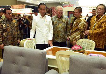 Jokowi Ingin Ekspor Furnitur dan Kerajinan Lokal Tumbuh Dua Digit