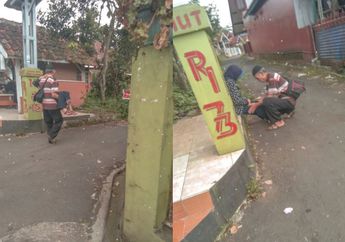 So Sweet! Tak Kuasa Lihat Istrinya Kelelahan, Kakek Ini Rela Gendong dan Pijit Kaki Sang Istri