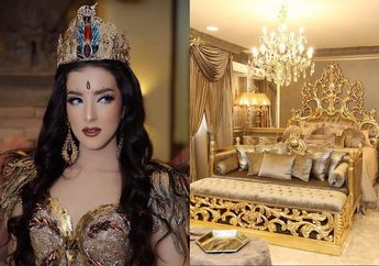 Super Kaya, Intip Mewahnya Kamar Berlapis Emas Milik Vlogger Tasya Farasya