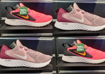 Diskon! Intip 3 Running Shoes Nike di Bawah Rp 1,2 Juta di Planet Sports Grand Indonesia!