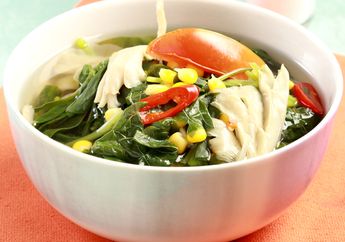 Menu Sahur Praktis Sederhana, Resep Bening Bayam Jamur Andalan Keluarga