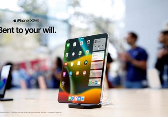 (Video) Konsep Desain 'iPhone X Fold' dengan Detail Lengkap