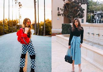 Lihat Adu Gaya Valencia dan Clarissa Putri Konglomerat Harry Tanoesoedibjo, bak Selebgram!