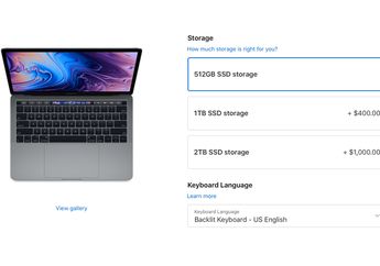 Apple Turunkan Harga Kustomisasi SSD untuk MacBook Pro