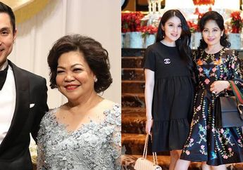 Kompak Foto Dengan Cucu, Lihat Beda Gaya Ibu Sandra Dewi dan Ibu Harvey Moeis Saat Makan Di Restoran