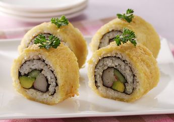 Resep Sushi Goreng Enak, Bekal Si Kecil Jadi Tak Lagi Membosankan