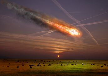 Video: Meteor Berkekuatan 10 Kali Bom Hiroshima Meledak di Langit