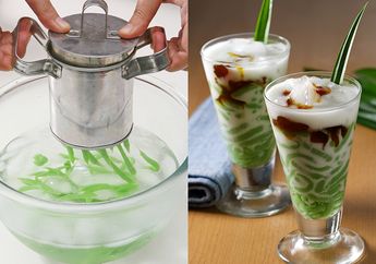 Tips Membuat Cendol yang Kenyal, Lebih Enak Mana Pakai Hunkwe Atau Tepung Beras?