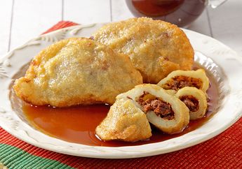 Resep Pempek Dos Abon Pedas Enak Ini Tetap Enak Walau Tanpa Ikan