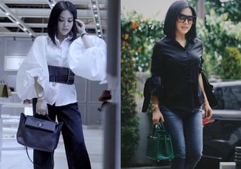 Meski Disebut 'Kantong Doraemon' Oleh Istri Reino Barack Syahrini, Ternyata Harga Tas Model Sederhana Ini Nggak Main-main!