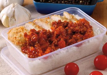 Resep Nasi Ayam Katsu Bolognaise Enak, Sarapan Istimewa Di Akhir Pekan