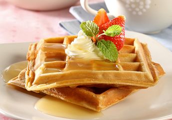 Resep Mudah Wafel Havermut Saus Madu Ini Siap Maniskan Pagi Hari