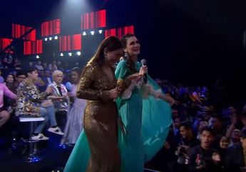 'Seret' Luna Maya untuk Nyanyikan Lagu 'Sang Penggoda', Tata Janeeta: Nggak Boleh Nangis!