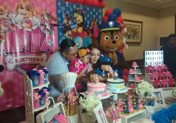 Bertema Kartun Paw Patrol, Begini Meriahnya Ulangtahun Anak Dokter Reisa Broto Asmoro