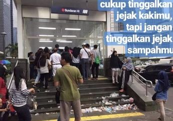 Perilaku Tak Terpuji, Foto Ini Bikin Miris Para Pihak yang Peduli MRT