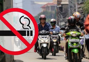 Masih Nekat Merokok Sambil Naik Motor, Ini Kata Polisi
