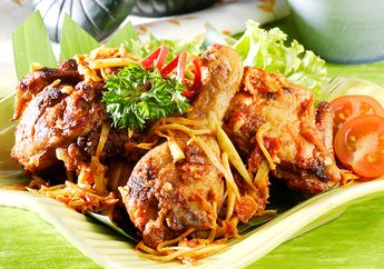 Resep Ayam Penyet Sambal Mangga Enak, Asam dan Pedasnya Bikin Merem Melek
