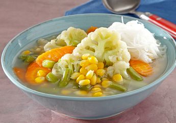 Resep Sop Sayur Soun Enak, Cocok Jadi Sarapan Hangat Esok Hari
