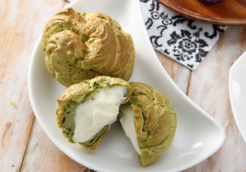 Menu Takjil Buka Puasa Enak, Sus Green Tea Keju Ini Enaknya Kebangetan!