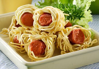 Resep Sosis Gulung Mi Saus Asam Manis Enak, Menu Bekal Favorit dan Anti Repot
