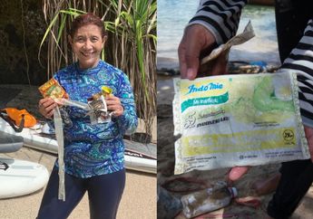 Respons Menteri Susi Pudjiastuti Terhadap Sampah Bungkus Indomie Berusia 19 Tahun yang Viral