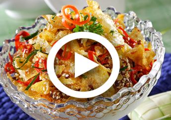 (Video) Resep Kering Kentang Wijen untuk Stok Lauk Puasa, Enak Banget!