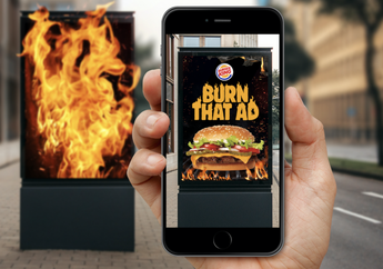 Manfaatkan AR untuk Kampanye Iklan, Burger King Ledek Kompetitornya