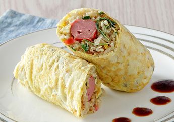 Resep Nasi Goreng Bayam Gulung Enak, Menu Sarapan Cantik dan Mengenyangkan