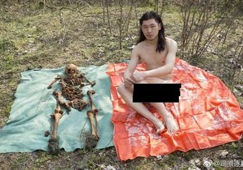 Viral, Seorang Pria Tuai Kecaman Karena Gali Kuburan dan Tidur dalam Keadaan Telanjang Bersama Kerangka Mayat
