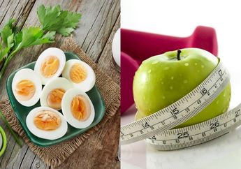 Antara Diet Telur Rebus dan Apel, Mana yang Lebih Efektif Turunkan Berat Badan dengan Cepat?