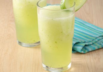 Minuman Buka Puasa Sederhana, Jus Timun Melon Ini Segarnya Tidak Main-Main