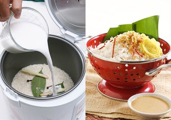 Tips Sukses Membuat Nasi Uduk Hanya dengan Rice Cooker, Dijamin Mudah dan Sangat Praktis