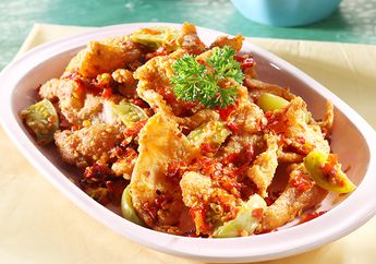 Resep Balado Kulit Ayam Enak Ini Bikin Pengen Cepet Makan Siang