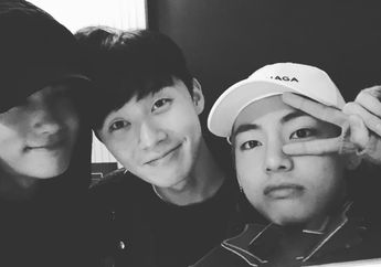 3 Aktor Korea Ini Kompak Promosi Boy With Luv dan Ngegodain V 'BTS'
