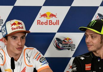 Marc Marquez dan Valentino Rossi Gatot di MotoGP Amrik